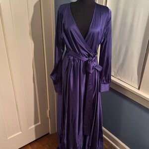 Windsor Purple Wrap Dress